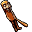 Tung Tung Tung Sahur Brainrot Meme Animated cursor on a light page