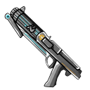Star Wars Clone Trooper Blaster Rifle cursor on a light page