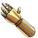 Star Wars C-3PO Gold Head and Arm cursor on a light page