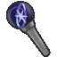 Katseye Animated Glowing Star Lightstick cursor on a light page