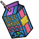 Rapper Juice WRLD 999 Drink Box cursor