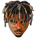 Rapper Juice WRLD 999 Drink Box pointer