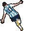 Leo Messi Argentina Number 10 and FIFA World Cup Trophy cursor on a light page